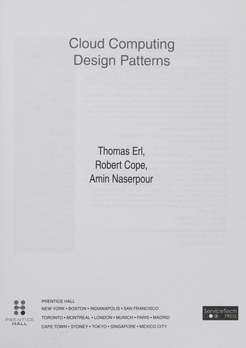 Cover of Cloud Computing Design Patterns