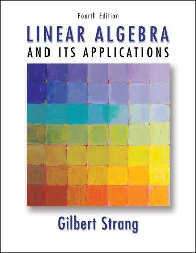 Cover of Linear Algebra and Its Applications