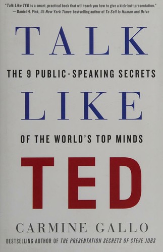 Cover of Talk Like TED